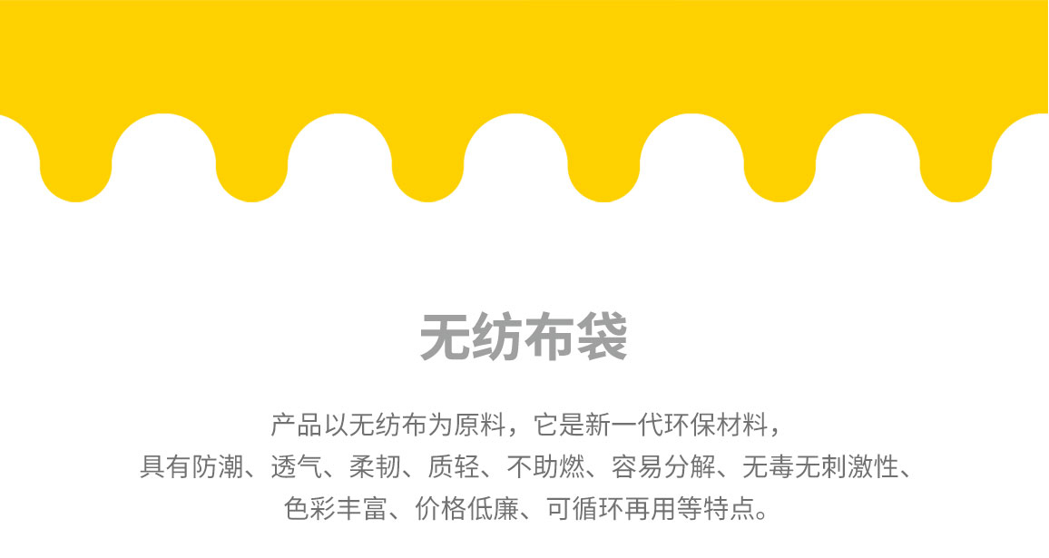 新余市无纺布袋常用类型